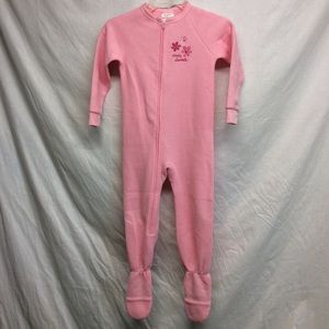 Just one Year Carter’s Girls Pink Blanket PJs Sz5T